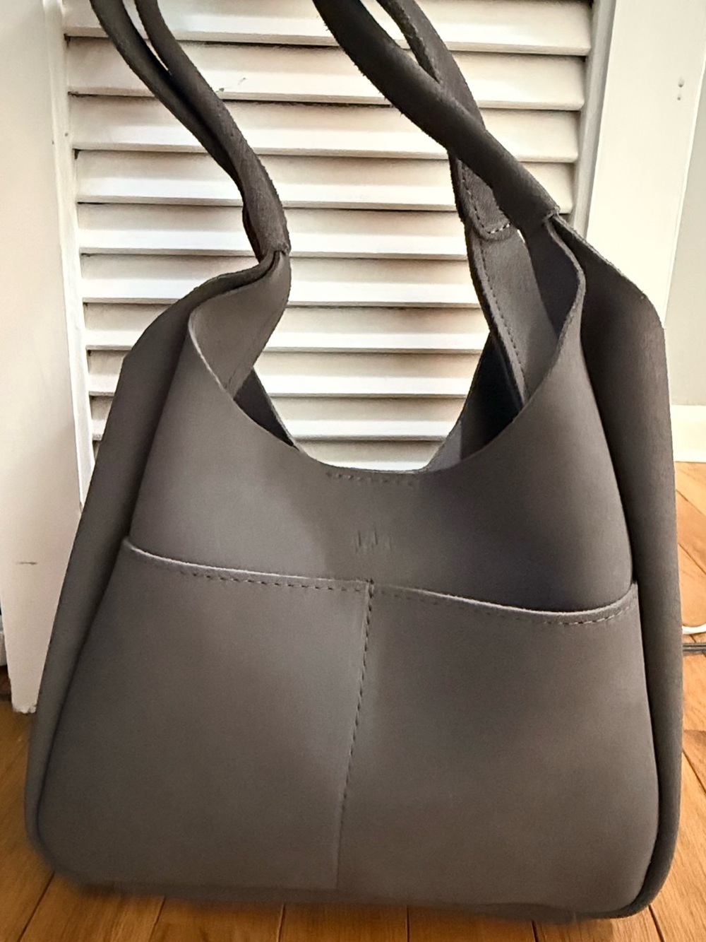 Everyday Gray Shoulder Bag by